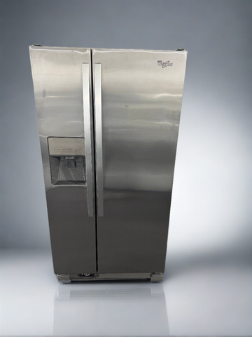 Refrigerator Side by Side Stainless Steel Whirlpool