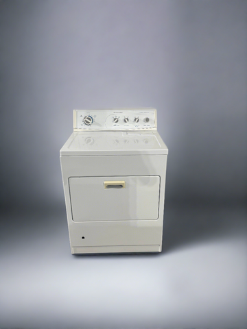 Gas Dryer Kitchen Aid White